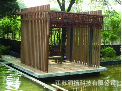 凉亭,栏杆批发,环保建材,景观配套木塑,塑木材料, 防腐木