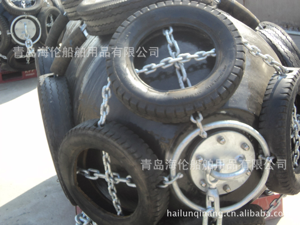 橡胶护舷（实心橡胶）聚氨酯实心 青岛海伦(图) 4404其他船舶配件