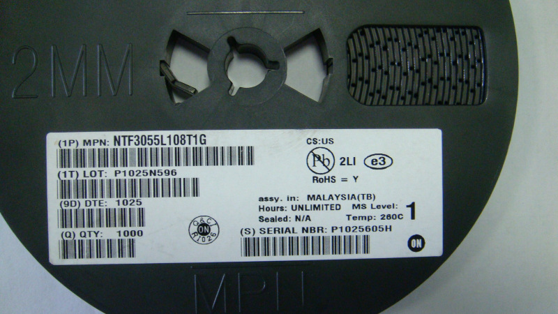 NTF3055L108T1G ON SOT-223 原装现货