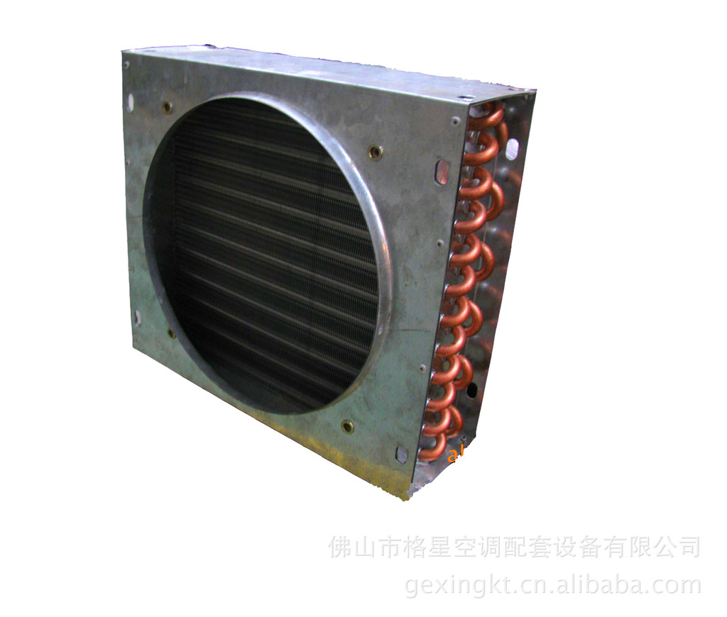 风冷冷水机冷凝器，3匹到50匹定货