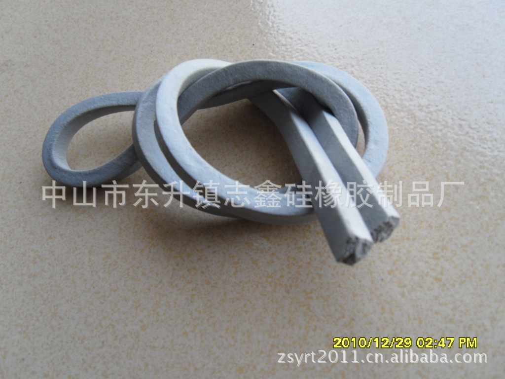 中山橡胶厂硅胶制品  橡胶密封条 发泡硅胶条门窗灯具硅胶密封条