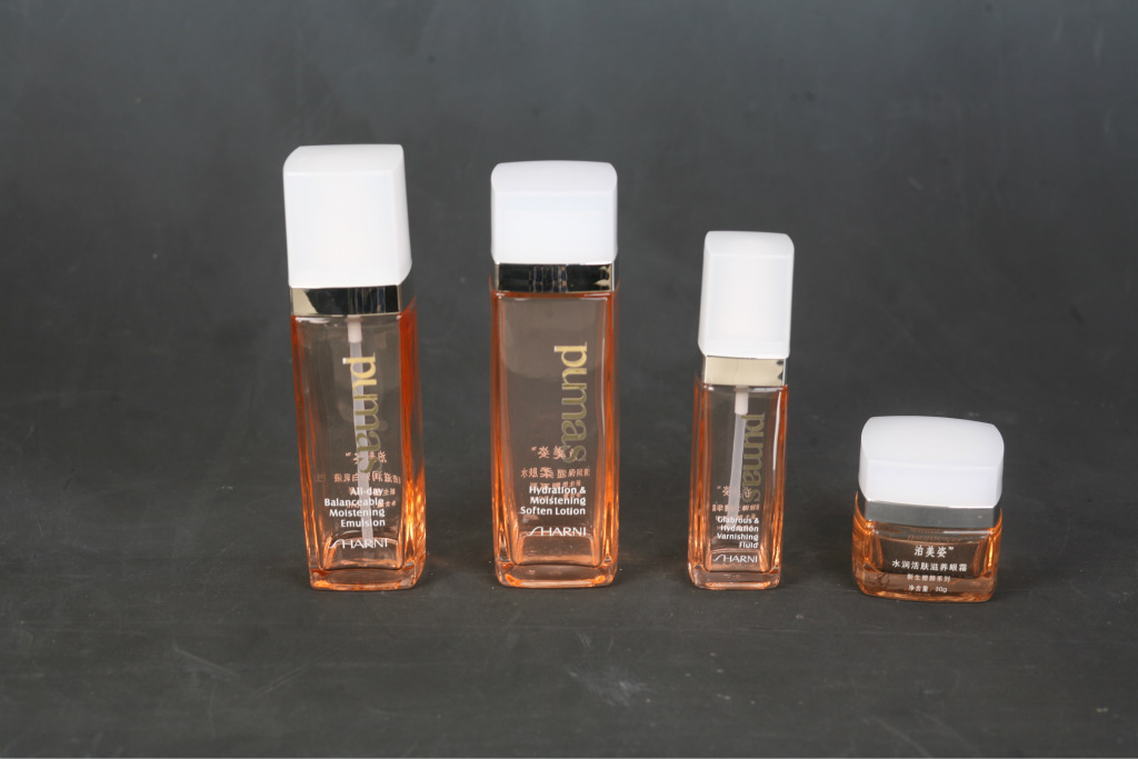 化妆品乳液泵头 80ml塑料乳液泵 膏霜玻璃瓶 塑料盖