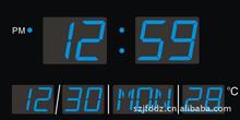 DL1238:LED同屏顯示四位時間IC,月日英文星期,溫度,管,3組鬧鈴