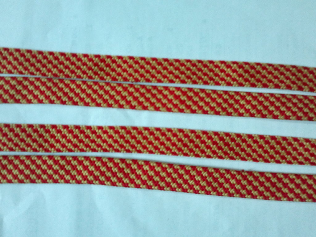 瑞达供应花绳无缝松紧套管 走马中空松紧绳 空心弹力带