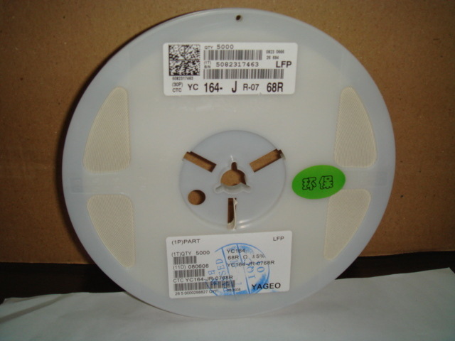 YC164-JR-0768R 1206 5% 68R 国巨 原装现货