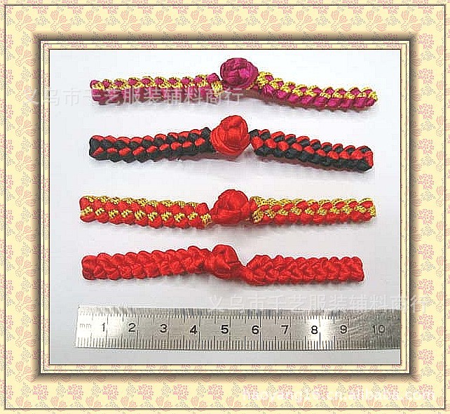 供应手编一字扣/布扣/盘扣/手工纽扣/唐装纽扣