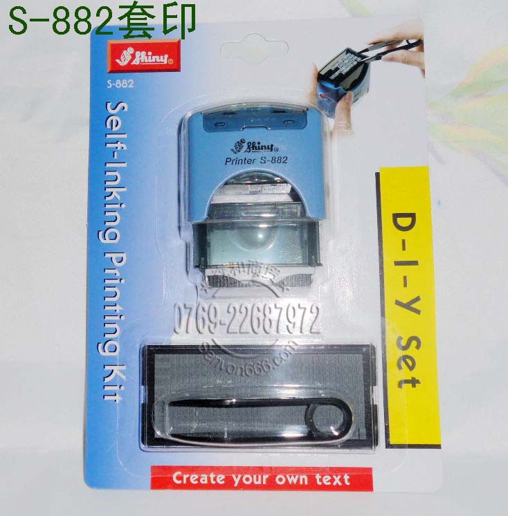 ��Ʒ����S-882ӡ�� Shiny EASY TO USE D.I.Y.���ӡ��������ƴ��
