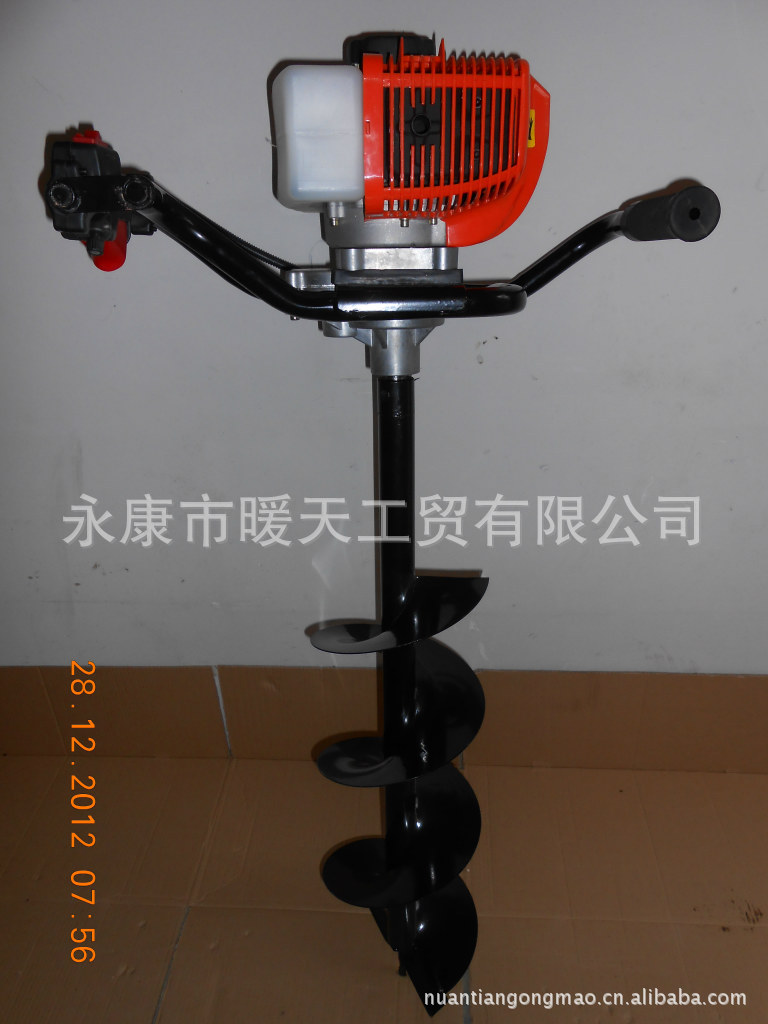 （厂家直供）二冲程2.2.马力地钻种植机，二冲汽油机挖洞机