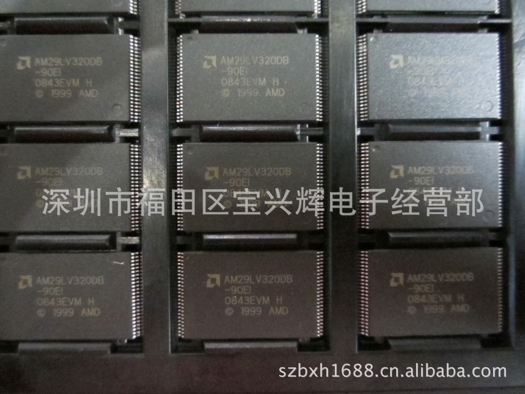 供应内存芯片AM29LV320DB-90EI AMD AM29LV320DB 全新原装