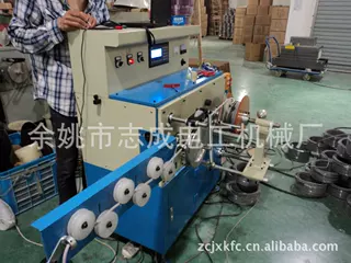 厂家供应 电线电缆辅助设备高速两用打饼机 扁线圆线均可