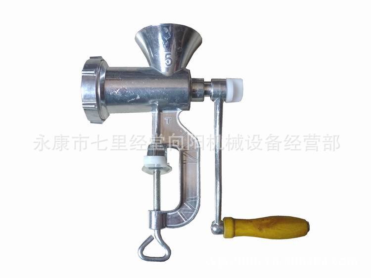 TB - 5 molino de carne manual de aleación de aluminio multipropósito molino de carne doméstico enema molino prensador de harina