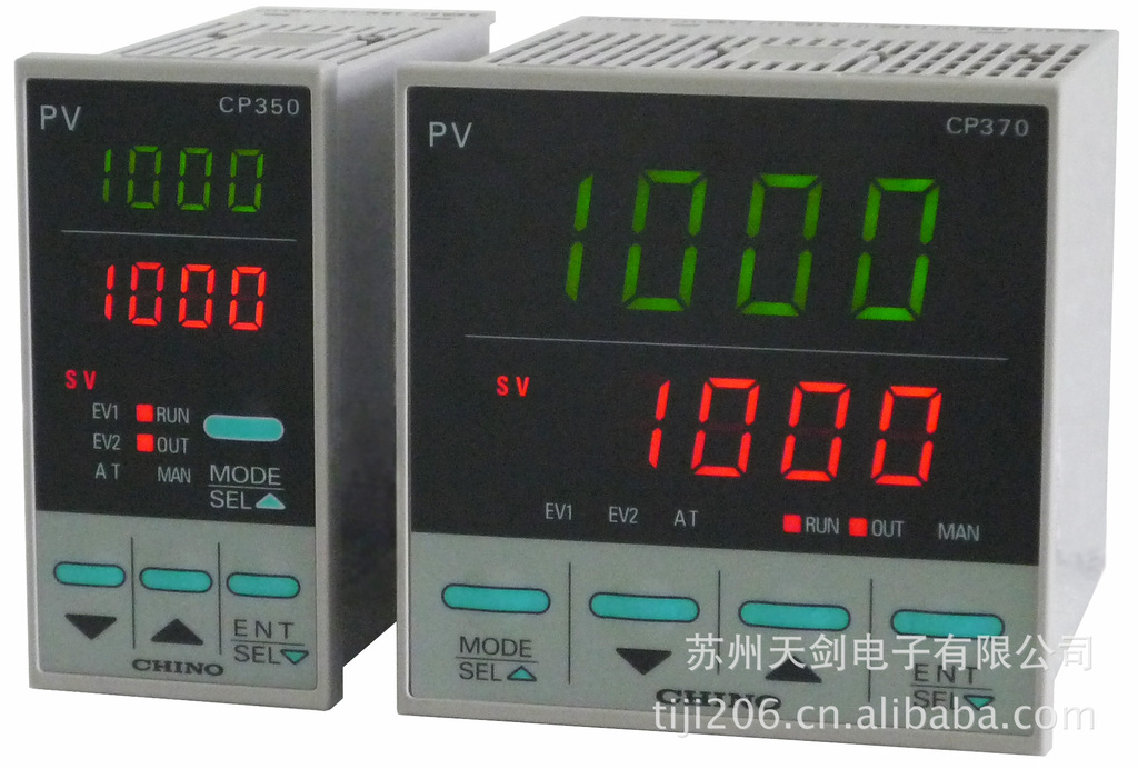 原装热销日本chino千野CP350/370系列数字式显示调节仪