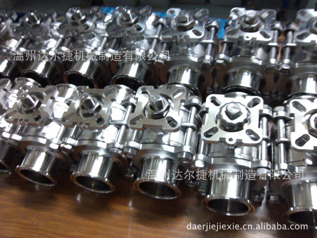 白酒厂用三片式全包球阀机械及行业设备阀门球阀