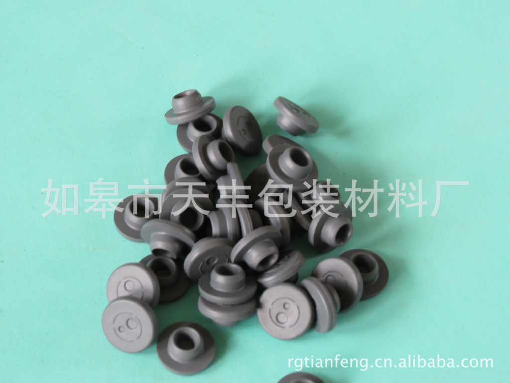 生产红色丁基胶塞反口胶塞电化铝塑盖防盗螺旋盖软木塞