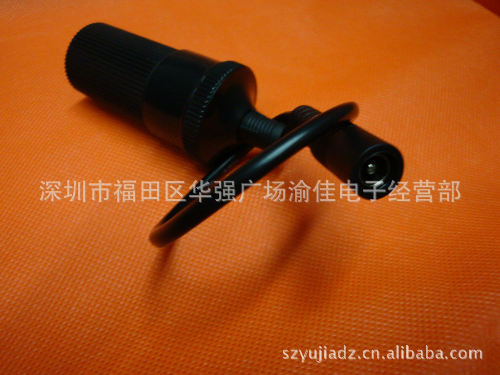 DC座转换点烟器座 直流转换插座 5.5*2.1 DC母头转点烟器座