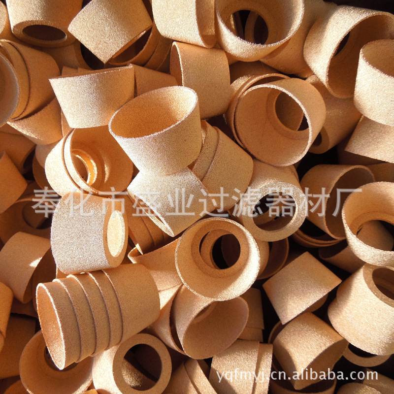 【现货直销】铜烧结滤芯 耐热性非好