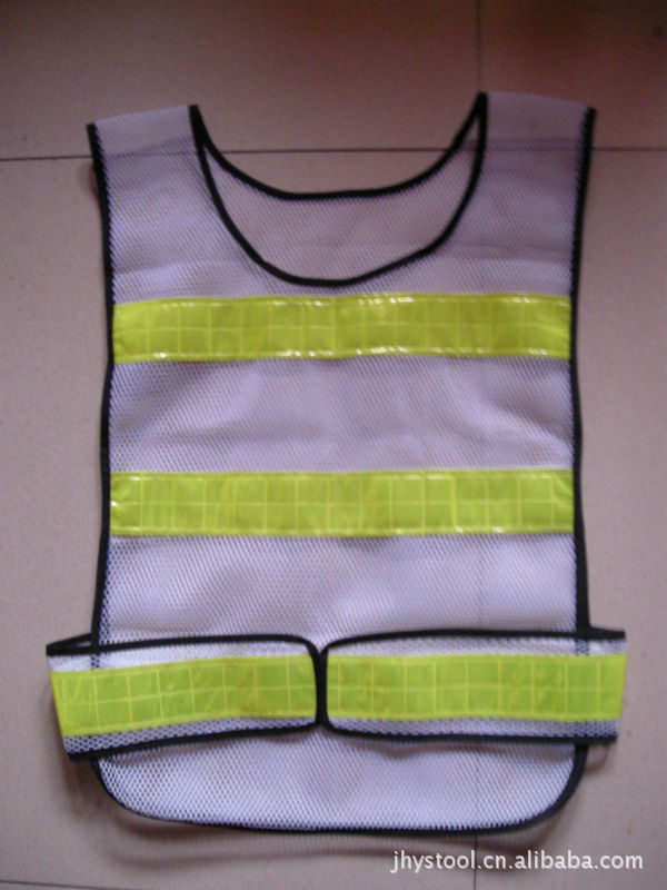 安全背心 反光工作服 涤纶反光背心 网布反光衣（厂家直销）