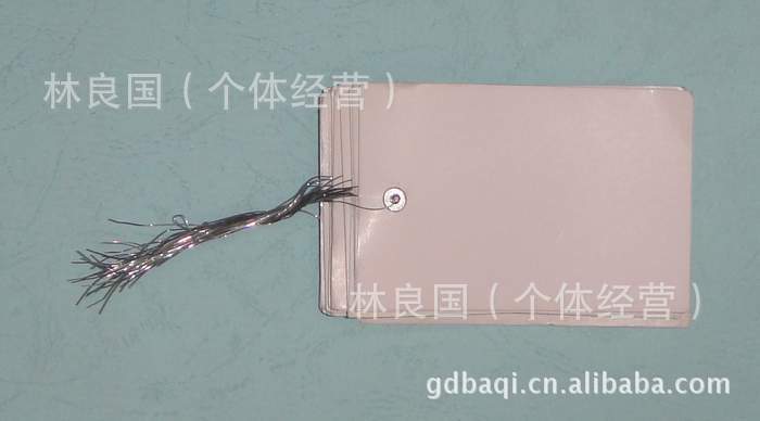 供应铅丝吊牌4.6X7.5CM/标示牌/服装吊牌 来样做