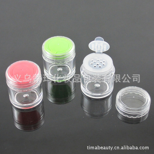 带翻盖内塞天鹅绒粉瓶 5g丝绒粉瓶 闪粉空瓶包装