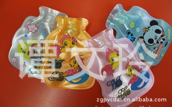 厂家直销pvc热水袋、取暖宝、礼品袋