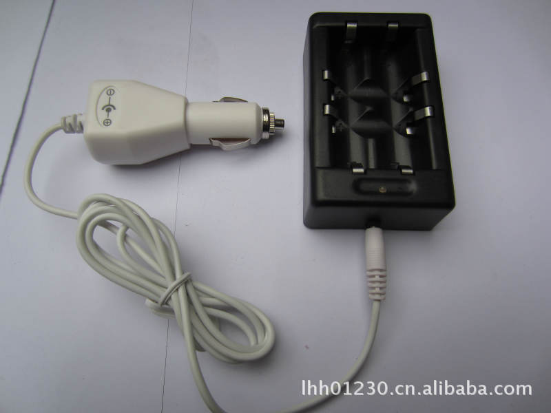 供应多功能锂电充器16340 17670 18650 高经典车载充电器|ru
