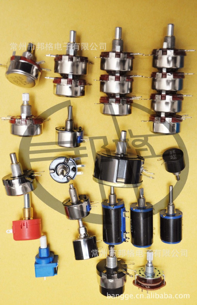 销售各式可调电位器（线绕电位器，碳膜电位器，）【邦格电子】