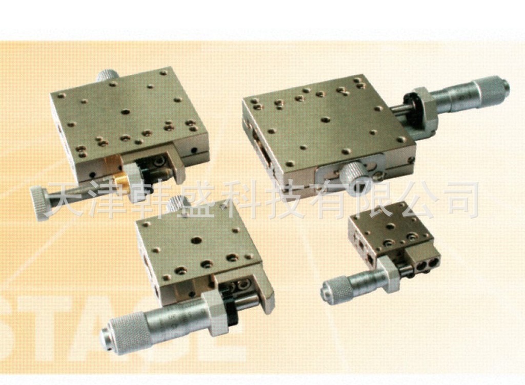 DPIN  滑台XY轴40*40 手动定位滑台 不锈钢滑台