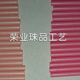【热销推荐】供应DIY配件烤漆玻璃3CM珠管 多款珠管可供选择