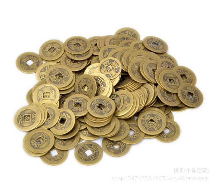 仿古代铜钱厂家批发 古钱币清代小铜钱 铜币镇宅 风水收藏 工艺品-阿里巴巴