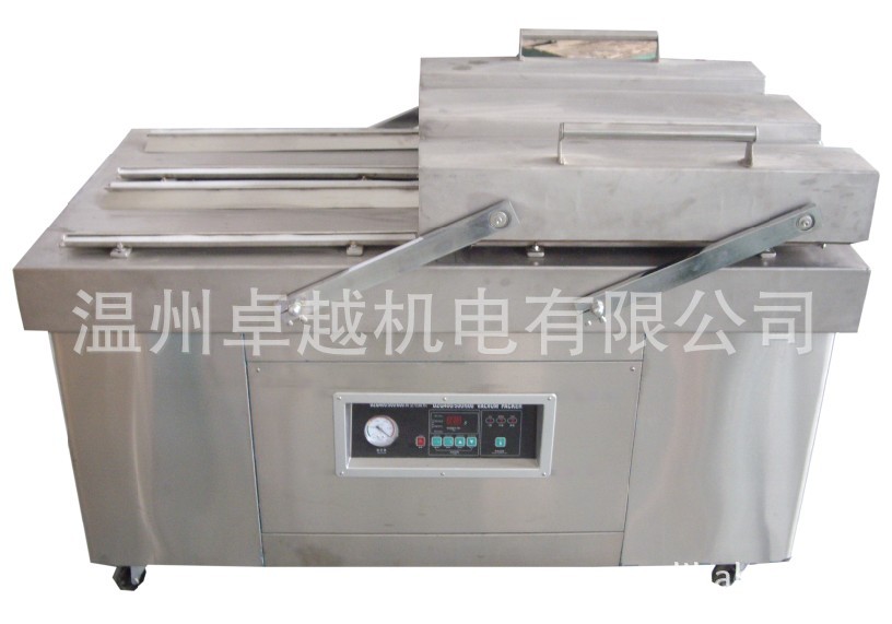 四边封双室真空包装机2