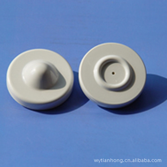 商场服装防盗硬标签自带钢钉RF射频系统扣防调包神器防盗扣