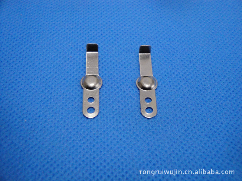 弹片 五金件 冲压件 铁片 接触片 5号电池 7号电池片 1号电池片纽