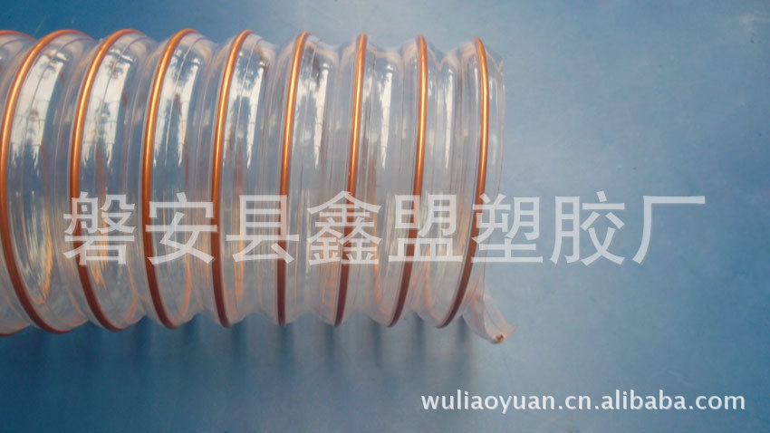 厂家销售聚氨酯耐磨管 聚氨酯塑料软管 内衬钢丝耐磨