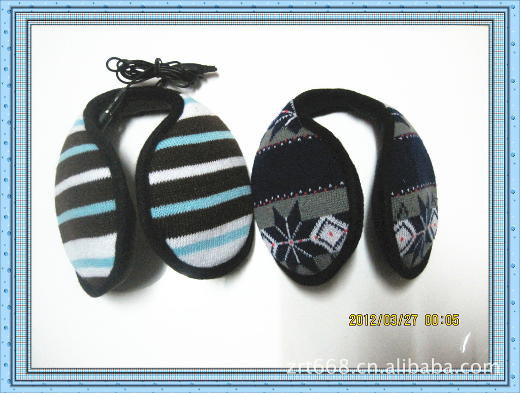 厂家供应个种新款保暖耳套、环保保暖耳罩、出口欧美耳机耳套85G