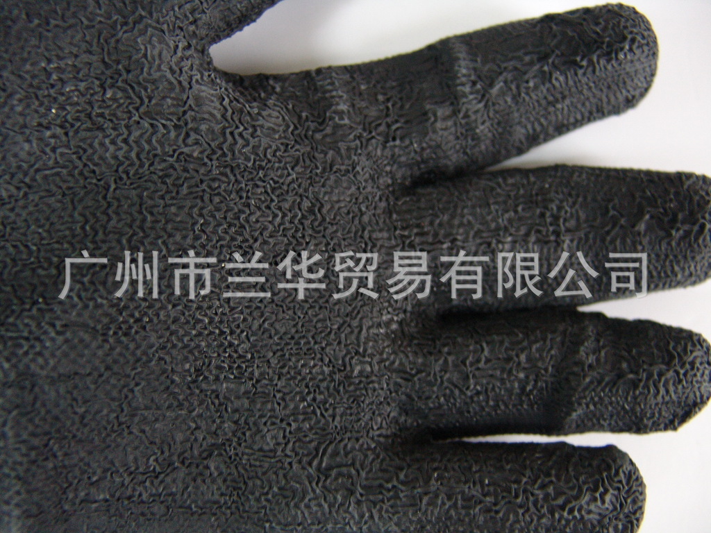 涤纶+钢丝+浸胶DLJ-94防切割手套