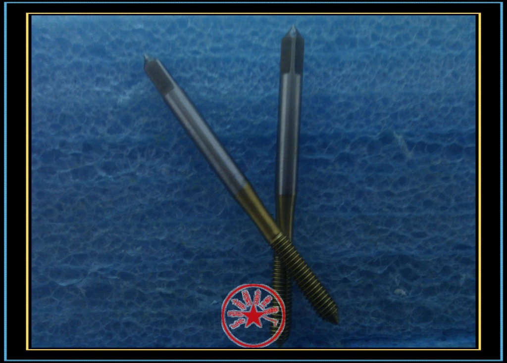 供应美制挤压丝锥含钴镀钛挤压丝攻6-32   CJN剑南丝锥