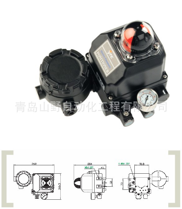 供应YT1000R（机械式），阀门定位器，定位器