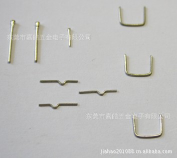嘉皓专业生产U型跳线引脚线 PCB板跳线 焊接线镀锡连接器精密