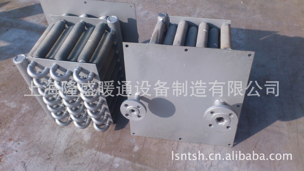 供应定做蒸汽散热器、翅片加热器、导热油换热器、热交换器冷却器
