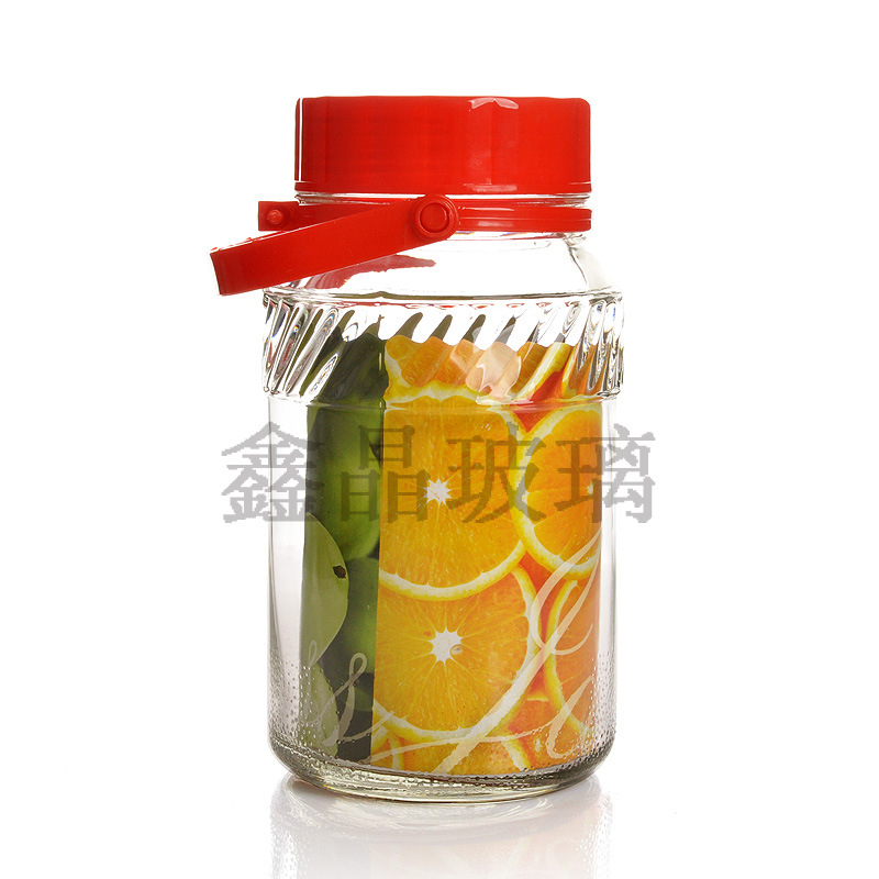 批发玻璃梅酒瓶泡酒瓶玻璃容器玻璃瓶 阿里巴巴