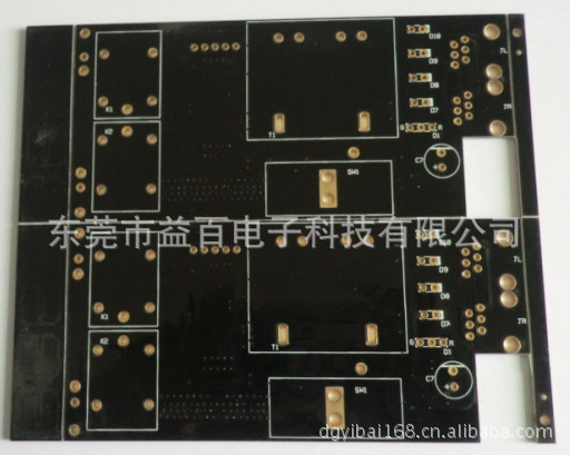 生产功放音响用单面双面线路板，客供资料定制生产