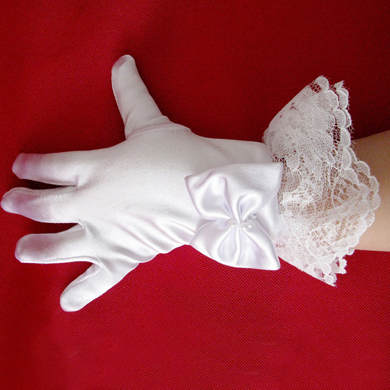 Gants pour fille en satin - Ref 2150605 Image 3