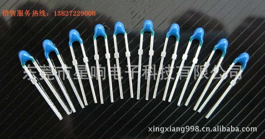 环氧封装黑头NTC温度传感器/2K1%精度 B值3950环氧封装热敏电阻