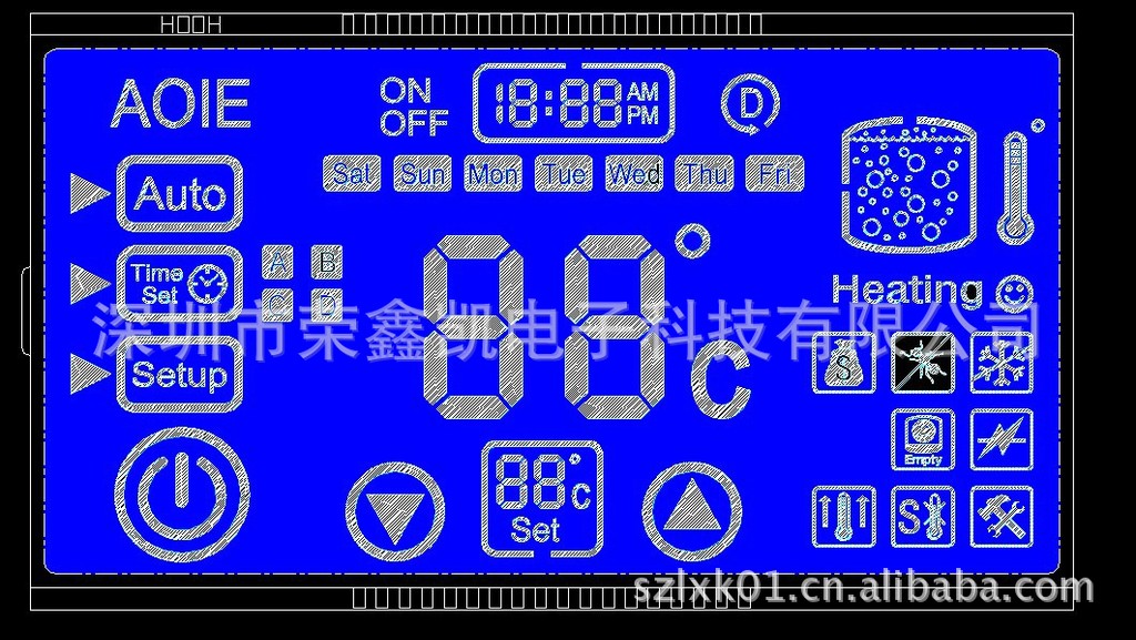 电容屏 LCD   段码屏
