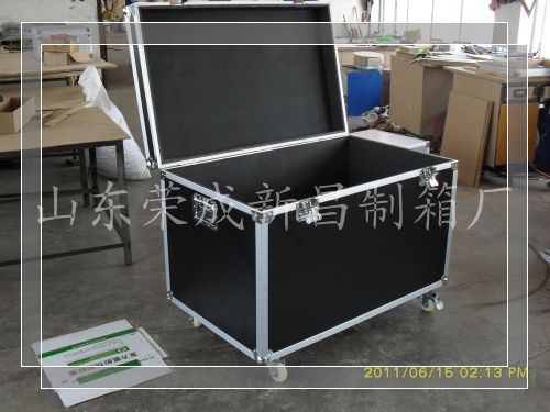 铝箱厂家订做航空箱 可安装轮子拉杆按需求订做运输周转铝箱