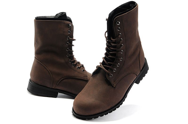 retro combat boots