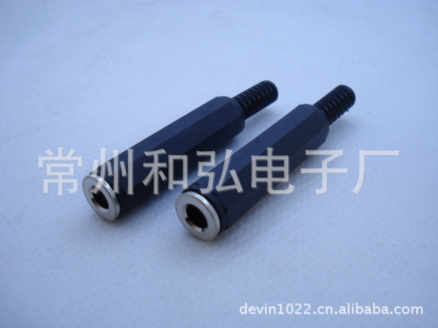 厂家直销优质音频转换头 6.35母座6.35转接头