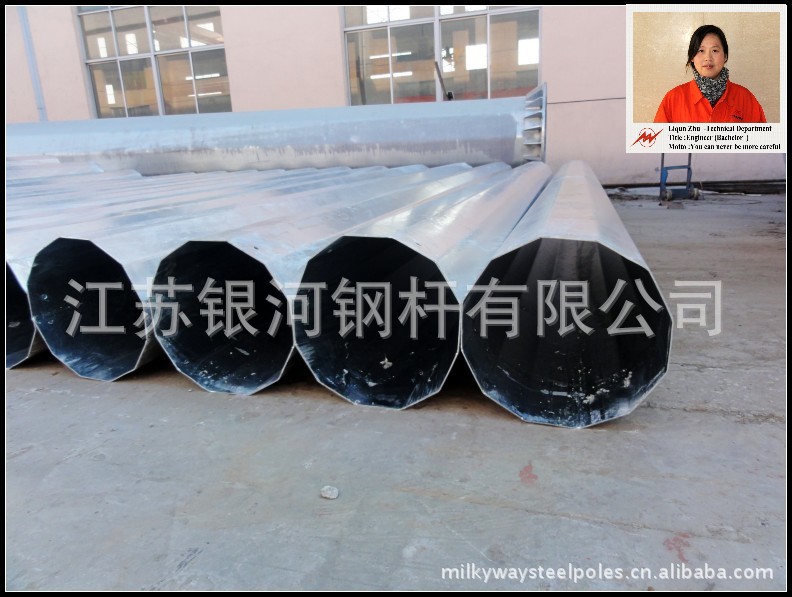 专业生产菲律宾电力杆，钢管杆，多米尼加钢杆，钢杆，电力杆