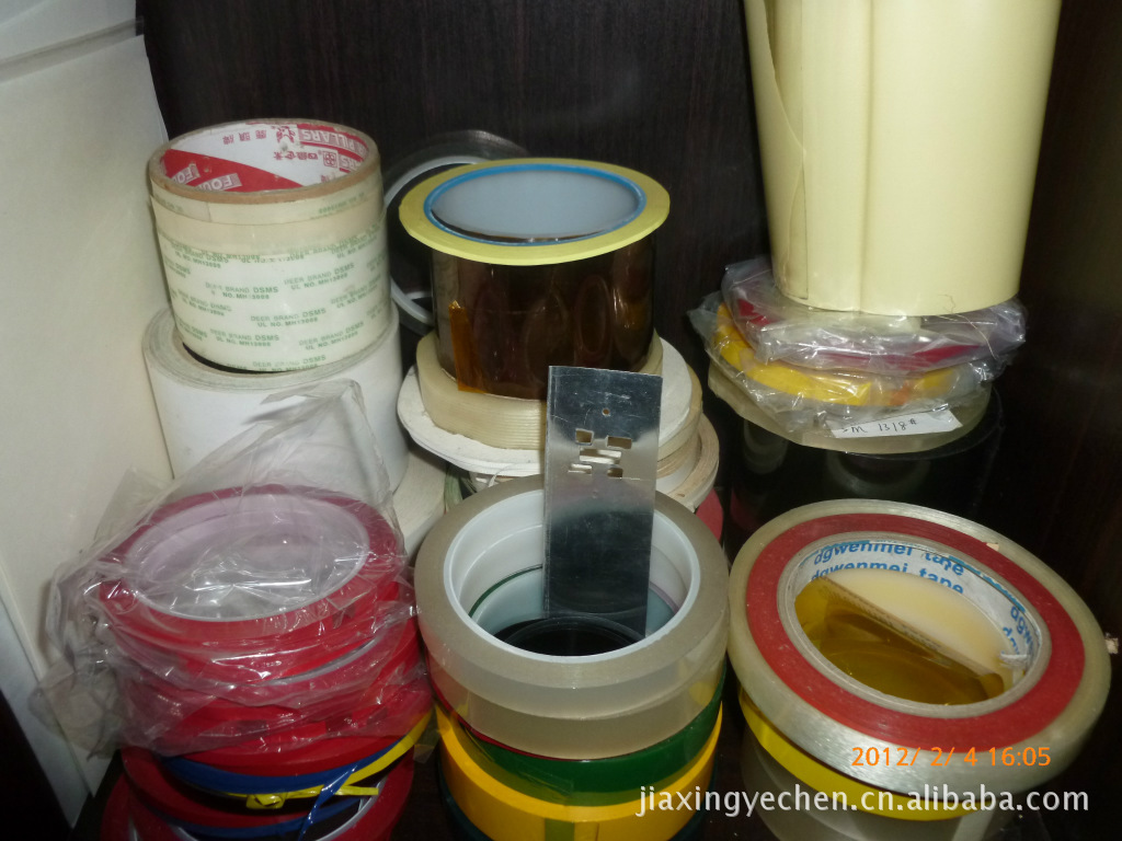 LED灯表面用各种颜色高温胶带