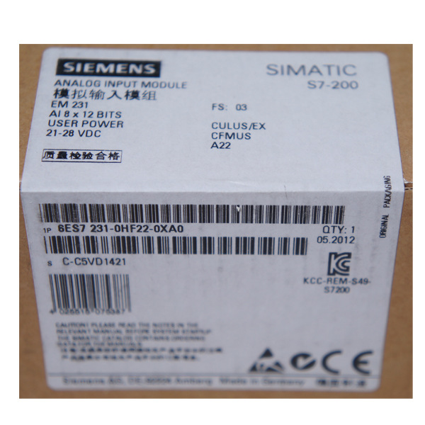 西门子plc模块6es7| 模拟输入模组6ES7231-0HF22-0XA0